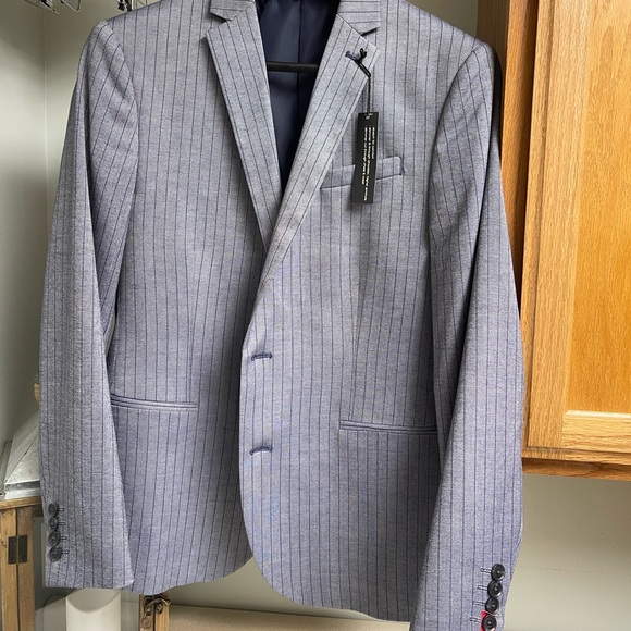 JF J.Ferrar Ultra Comfort Mens Stretch Fabric Slim Fit Suit Jacket * NWT - Picture 3 of 5